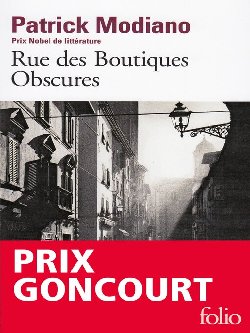 Title details for Rue des Boutiques Obscures by Patrick Modiano - Available